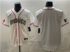 Mexico Baseball White 2026 World Baseball Classic Team Jersey
