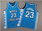 North Carolina Tar Heels #23 Michael Jordan Youth Light Blue College Basketball Jersey