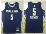 Dallas Wings #5 Paige Bueckers Navy Explorer Edition WNBA Basketball Jersey