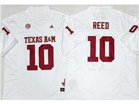 Texas A&M Aggies #10 Marcel Reed White College Football F.U.S.E. Limited Jersey