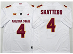 Arizona State Sun Devils #4 Cam Skattebo Red College Football F.U.S.E. Limited Jersey