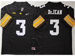 Iowa Hawkeyes #3 Cooper DeJean Black College Football F.U.S.E. Limited Jersey