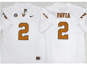 Vanderbilt Commodores #2 Diego Pavia White College Football F.U.S.E. Limited Jersey