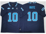 North Carolina Tar Heels #10 Drake Maye Navy College Football F.U.S.E. Limited Jersey