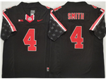 Ohio State Buckeyes #4 Jeremiah Smith Black Special College Football Limited Jersey