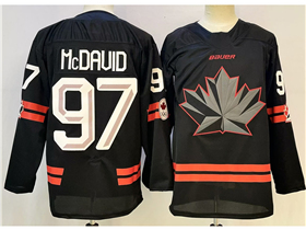 2026 Winter Olympics Team Canada #97 Connor McDavid Black Hockey Jersey