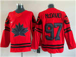 2022 Winter Olympics Team Canada #97 Connor McDavid Red Hockey Jersey