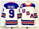2026 Winter Olympics Team USA #9 Jack Eichel White Hockey Jersey