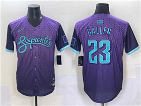 Arizona Diamondbacks #23 Zac Gallen Purple 2025 City Connect Limited Jersey