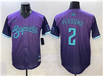 Arizona Diamondbacks #2 Geraldo Perdomo Purple 2025 City Connect Limited Jersey