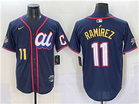 American League #11 Jose Ramirez Navy 2025 MLB All-Star Edition Limited Jersey