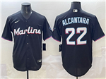 Miami Marlins #2 Jazz Chisholm Jr. Black Limited Jersey