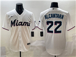 Miami Marlins #2 Jazz Chisholm Jr. White Limited Jersey