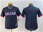 Miami Marlins Youth Black 2025 City Connect Limited Team Jersey