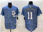 Washington Nationals #11 Ryan Zimmerman 2025 Blue City Connect Limited Jersey