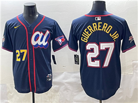 American League #27 Vladimir Guerrero Jr. Navy 2025 MLB All-Star Edition Limited Jersey