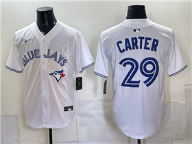 Toronto Blue Jays #29 Joe Carter White Limited Jersey