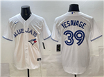 Toronto Blue Jays #39 Trey Yesavage White Limited Jersey