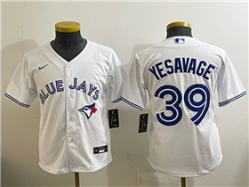 Toronto Blue Jays #39 Trey Yesavage Youth White Limited Jersey