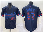 Toronto Blue Jays #47 Addison Barger Black 2024 City Connect Limited Jersey