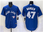 Toronto Blue Jays #47 Addison Barger Blue Limited Jersey