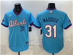 Atlanta Braves #31 Greg Maddux Powder Blue 2026 City Connect Jersey