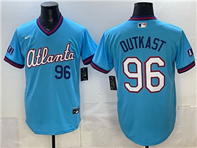 Atlanta Braves #96 Outkast Powder Blue 2026 City Connect Jersey