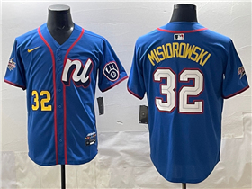 National League #32 Jacob Misiorowski Blue 2025 MLB All-Star Edition Limited Jersey