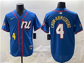 National League #4 Pete Crow-Armstrong Blue 2025 MLB All-Star Edition Limited Jersey