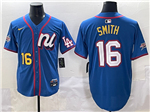 National League #16 Will Smith Blue 2025 MLB All-Star Edition Limited Jersey