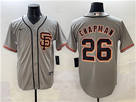 San Francisco Giants #26 Matt Chapman Gray Limited Jersey