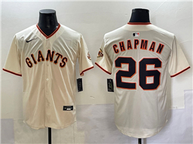 San Francisco Giants #26 Matt Chapman Cream Limited Jersey