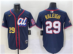 American League #29 Cal Raleigh Navy 2025 MLB All-Star Edition Limited Jersey
