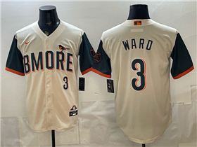 Baltimore Orioles #3 Taylor Ward Cream 2026 City Connect Jersey