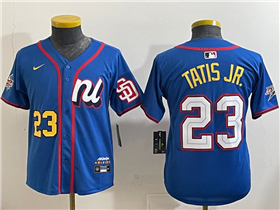 National League #23 Fernando Tatís Jr. Youth Blue 2025 MLB All-Star Limited Jersey