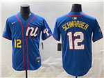 National League #12 Kyle Schwarber Blue 2025 MLB All-Star Edition Limited Jersey