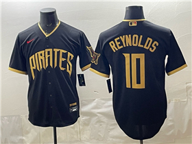 Pittsburgh Pirates #10 Bryan Reynolds Black 2026 City Connect Jersey