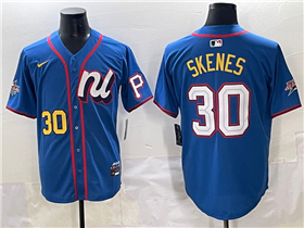 National League #30 Paul Skenes Blue 2025 MLB All-Star Edition Limited Jersey
