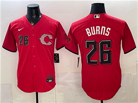 Cincinnati Reds #26 Chase Burns Red 2026 City Connect Jersey