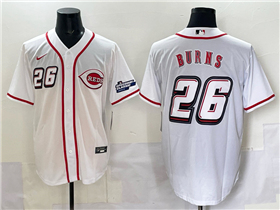 Cincinnati Reds #26 Chase Burns White 2025 Speedway Classic Limited Jersey