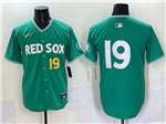 Boston Red Sox #19 Roman Anthony Green 2025 City Connect Limited Jersey