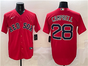 Boston Red Sox #28 Kristian Campbell Red Limited Jersey