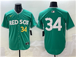 Boston Red Sox #34 David Ortiz Green 2025 City Connect Limited Jersey