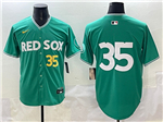 Boston Red Sox #35 Garrett Crochet Green 2025 City Connect Limited Jersey