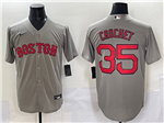 Boston Red Sox #35 Garrett Crochet Gray Limited Jersey