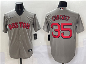 Boston Red Sox #35 Garrett Crochet Gray Limited Jersey