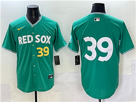 Boston Red Sox #39 Marcelo Mayer Green 2025 City Connect Limited Jersey