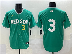 Boston Red Sox #3 Ceddanne Rafaela Green 2025 City Connect Limited Jersey
