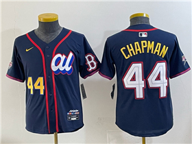 American League #44 Aroldis Chapman Youth Navy 2025 MLB All-Star Limited Jersey