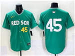 Boston Red Sox #45 Pedro Martinez Green 2025 City Connect Limited Jersey
